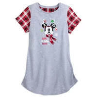 Buy ???? Disney Nightshirt For ???? Women - Mickey Mouse Holiday - Happy Jolly Merry ????