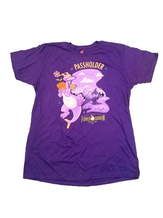 New ⭐ Disney ???? Shirt For Adults - 2016 Flower And Garden - Figment Passholder ???? 1 New ⭐ Disney ???? Shirt For Adults - 2016 Flower And Garden - Figment Passholder ????