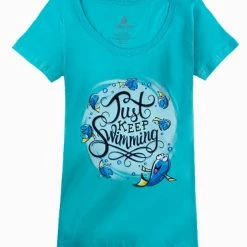 Discount ???? Disney ???? Shirt For ???? Women - Dory - Just Keep Swimming ????