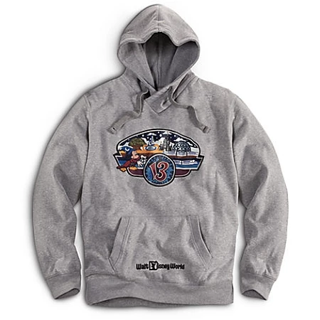 Brand new ⭐ Disney Hoodie For MEN - 2013 Walt Disney World Sweatshirt - Grey ✨ 1 Brand new ⭐ Disney Hoodie For MEN - 2013 Walt Disney World Sweatshirt - Grey ✨