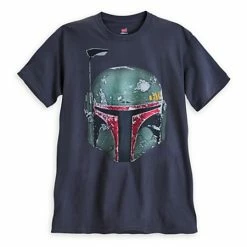Flash Sale ✔️ Disney ???? Shirt For Adults - Star Wars - Boba Fett Helmet Tee ????