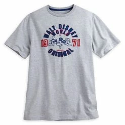 Top 10 😍 Disney 👕 Shirt For Men - Mickey And Friends Athletic 1971 Tee - Gray ✔️