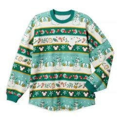 Brand new ❤️ Disney Spirit Jersey For Adults - 2022 Holiday - Green & White 🤩