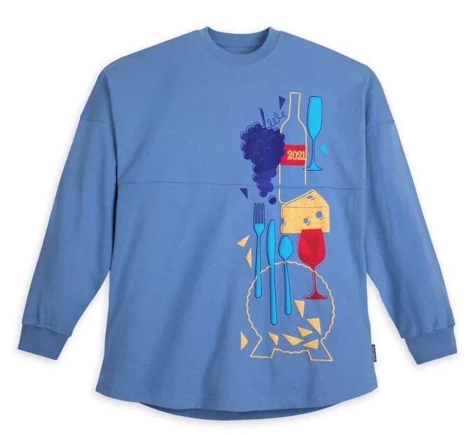 Flash Sale ⌛ Disney Spirit Jersey For Adults - 2021 Food & Wine Festival - Blue ???? 1 Flash Sale ⌛ Disney Spirit Jersey For Adults - 2021 Food & Wine Festival - Blue ????