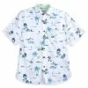 Cheapest 🧨 Disney Tommy Bahama 👚 Shirt For Men - Mickey Mouse Beach - White 🌟