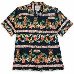 Top 10 🛒 Disney Tommy Bahama 👚 Shirt For Men - Enchanted Tiki Room - Silk ✨