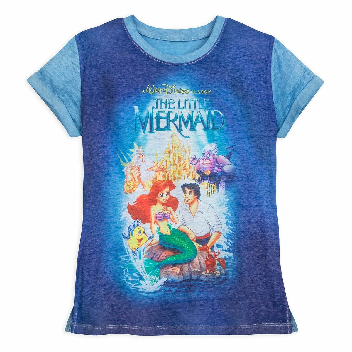 Hot Sale ???? Disney ???? Shirt For ???? Women - The Little Mermaid VHS Cover ⌛ 1 Hot Sale ???? Disney ???? Shirt For ???? Women - The Little Mermaid VHS Cover ⌛