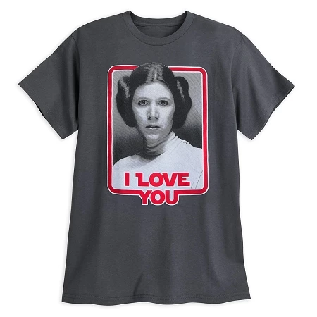 Brand new ⭐ Disney ???? Shirt For ???? Women - Princess Leia - I Love You - Couples ???? 1 Brand new ⭐ Disney ???? Shirt For ???? Women - Princess Leia - I Love You - Couples ????