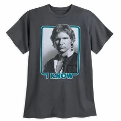 Top 10 ✨ Disney 👕 Shirt For Men - Han Solo - I Know - Couples 🔔