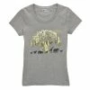 Outlet 🧨 Disney 👕 Shirt For 👩 Women - Animal Kingdom Tree Of Life Tee - Gray 😉