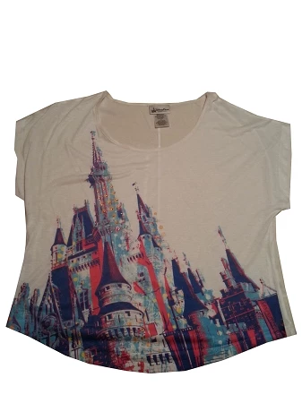 Wholesale ???? Disney ???? Shirt For ???? Women - Cinderella Castle Fashion Tee ???? 1 Wholesale ???? Disney ???? Shirt For ???? Women - Cinderella Castle Fashion Tee ????