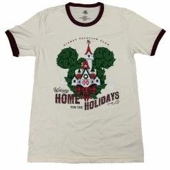 Coupon ✔️ Disney 👕 Shirt For Adults - Disney Vacation Club - Home For The Holidays 🛒