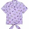 Flash Sale ???? Disney Blouse For ???? Women - Minnie Mouse Ear Headband - Purple ????