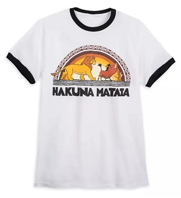 Budget ???? Disney T-Shirt For Adults - The Lion King - Hakuna Matata - White ⭐ 1 Budget ???? Disney T-Shirt For Adults - The Lion King - Hakuna Matata - White ⭐