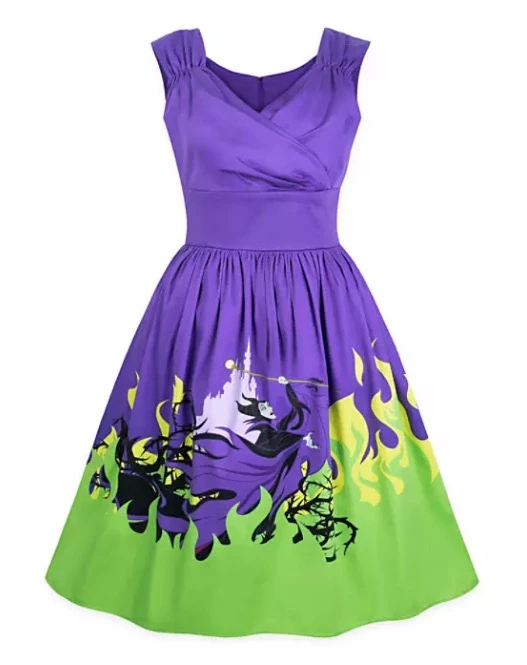 Outlet ???? Disney ???? Dress For ???? Women - The ???? Dress Shop - Maleficent - Purple & Green ???? 1 Outlet ???? Disney ???? Dress For ???? Women - The ???? Dress Shop - Maleficent - Purple & Green ????