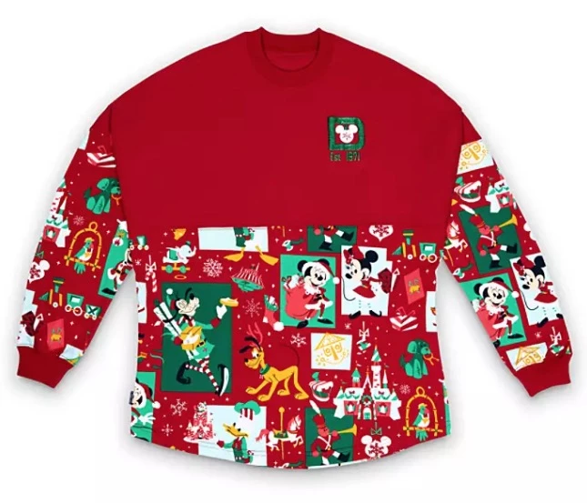 Top 10 ???? Disney Spirit Jersey For Adults - Holiday Santa Mickey And Friends - Red ❤️ 1 Top 10 ???? Disney Spirit Jersey For Adults - Holiday Santa Mickey And Friends - Red ❤️
