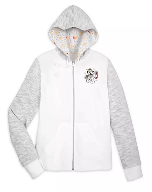 Best Pirce ❤️ Disney Zip Hoodie - Holiday Mickey And Minnie - Silver & Gold ???? 1 Best Pirce ❤️ Disney Zip Hoodie - Holiday Mickey And Minnie - Silver & Gold ????