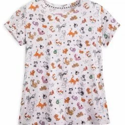 Outlet ???? Disney ???? Shirt For ???? Women - Disney Cats - All Over ????