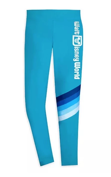 Cheapest ???? Disney Leggings For ???? Women - Walt Disney World Stripe - Blue ???? 1 Cheapest ???? Disney Leggings For ???? Women - Walt Disney World Stripe - Blue ????