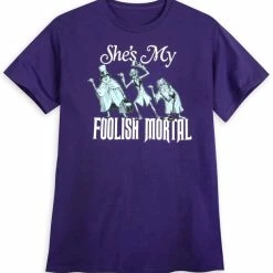 Buy 👍 Disney 👕 Shirt For Men - Haunted Mansion - She's My Foolish Mortal 😍