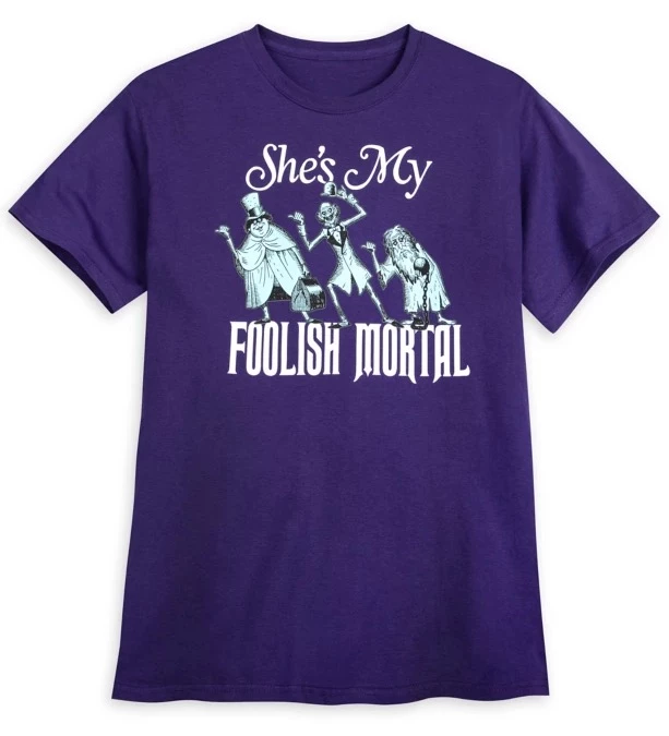 Buy ???? Disney ???? Shirt For Men - Haunted Mansion - She's My Foolish Mortal ???? 1 Buy ???? Disney ???? Shirt For Men - Haunted Mansion - She's My Foolish Mortal ????