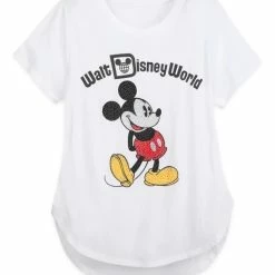 Best deal ???? Disney ???? Shirt For ???? Women - Mickey Fashion - Walt Disney World - White ????