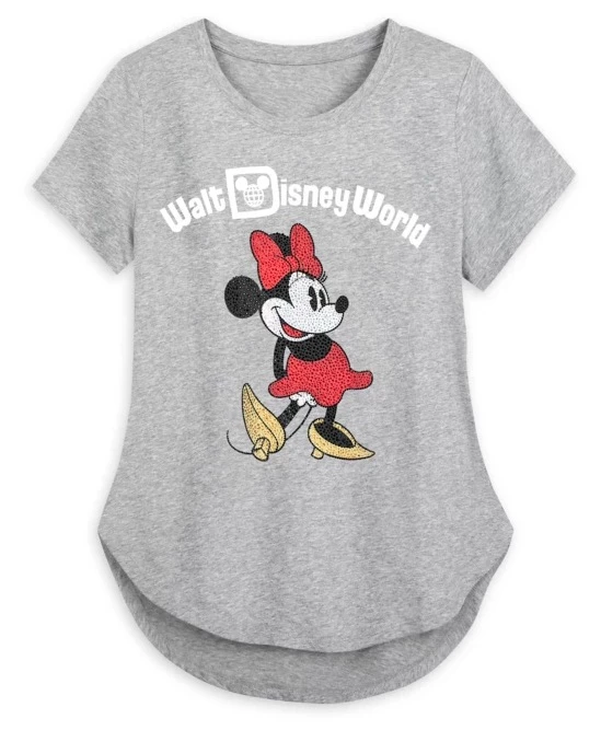 Top 10 ???? Disney ???? Shirt For ???? Women - Minnie Fashion - Walt Disney World - Gray ❤️ 1 Top 10 ???? Disney ???? Shirt For ???? Women - Minnie Fashion - Walt Disney World - Gray ❤️
