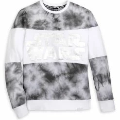 Deals 😉 Disney Long Sleeve 👕 Shirt For 👩 Women - Star Wars Logo - Cloud Wash ✨