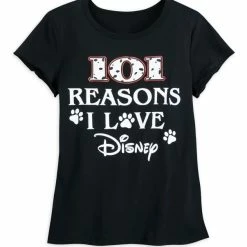 Cheapest ⌛ Disney T-Shirt For 👩 Women - 101 Reasons I Love Disney 👏
