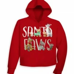 Best deal 👏 Disney Hoodie For Adults - 2021 Holiday - Santa Paws 🧨
