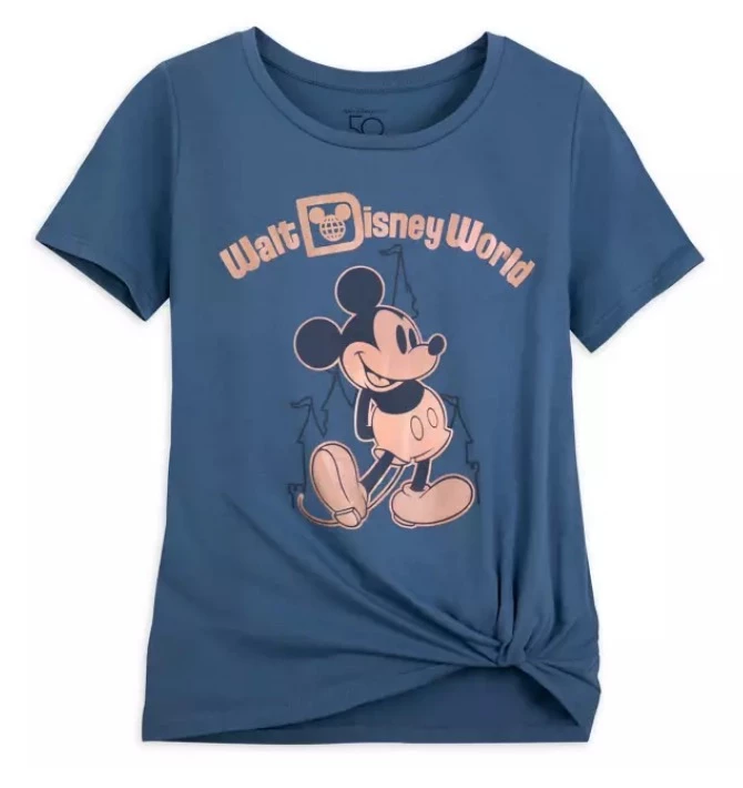 Wholesale 𧨠Disney π Shirt For π© Women - 50th Anniversary - Mickey Mouse - Blue π₯ 1 Wholesale 𧨠Disney π Shirt For π© Women - 50th Anniversary - Mickey Mouse - Blue π₯