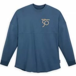 Best Sale ???? Disney Spirit Jersey For Adults - 50th Anniversary - Blue & Gold ✔️