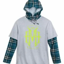 Wholesale ???? Disney Pullover Hoodie For Adults - Haunted Mansion Layered ????
